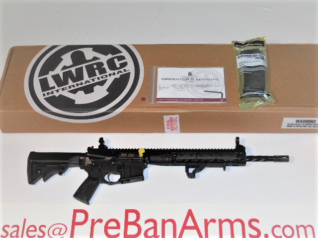 6619 LWRC IC 5.56 NATO 16”, LWRC-ICDIR5B16G, NIB!-image