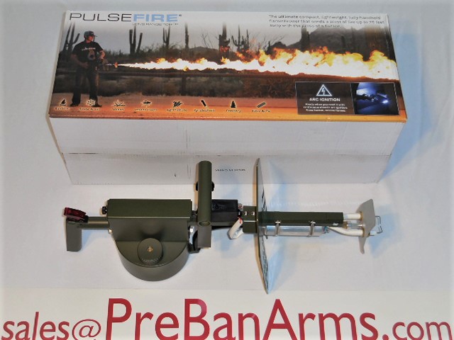 050   PULSEFIRE Flame Thrower, Pulsefire LRT, NIB!-image