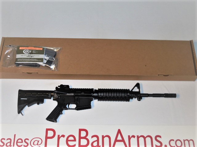 7831 COLT PROPERTY OF US GOV’T, AR15 LE6920 SOCOM M4A1, NIB, NR!-image